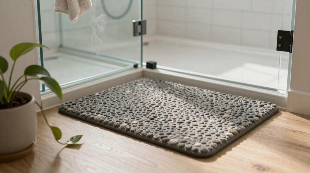 top bathroom water absorbent mats