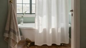 top waffle shower curtain roundup