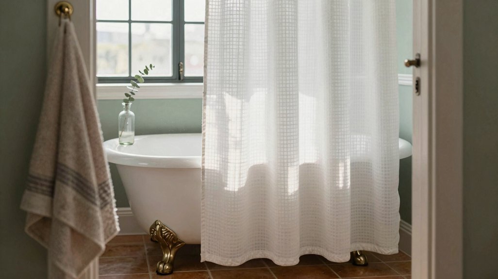 top waffle shower curtain roundup